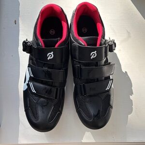 Peloton Men’s Black and Red Cycling Shoes